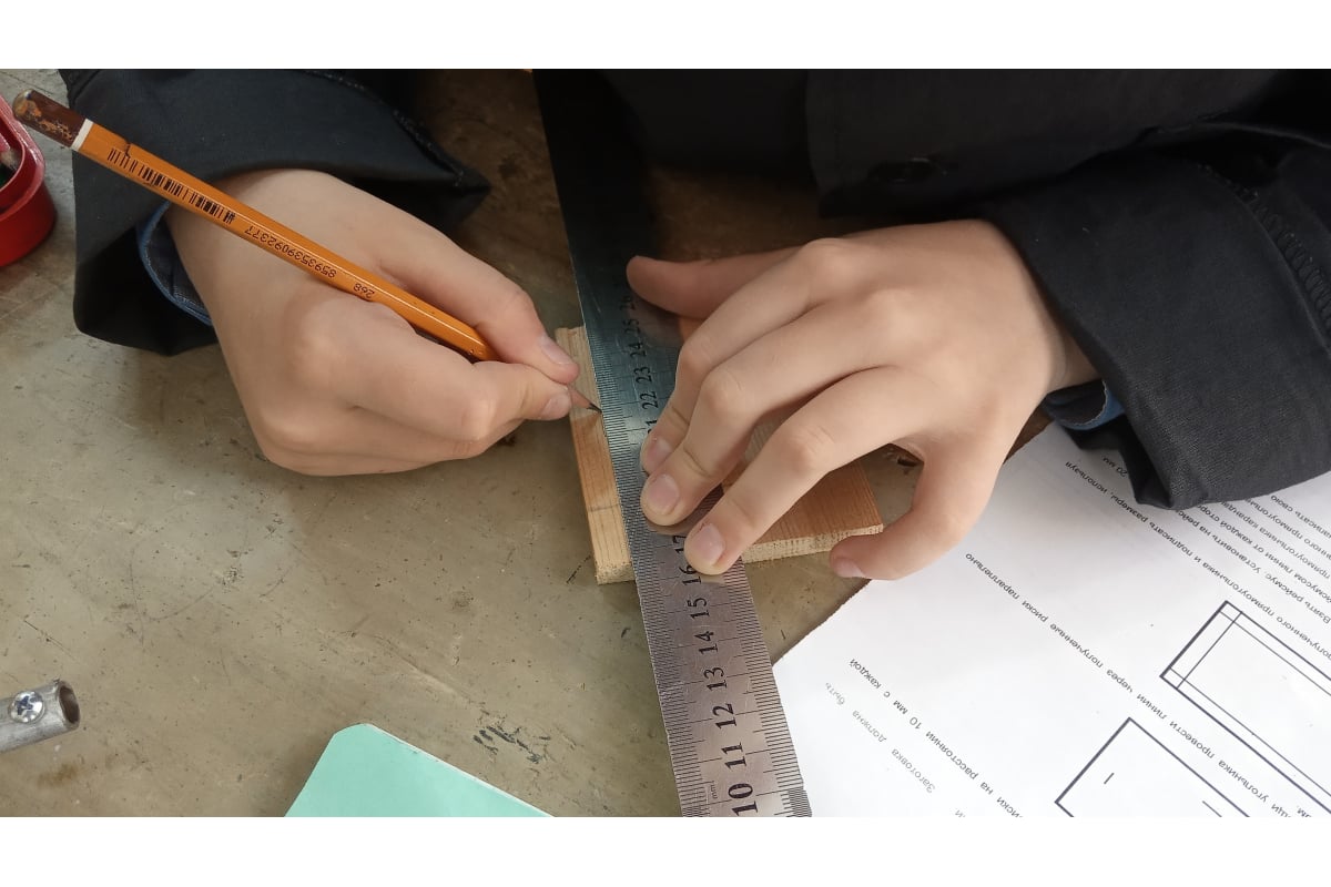 Линейка металлическая с двусторонней шкалой 500х27 мм GRIFF D112017 ...