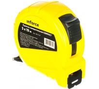 Измерительная рулетка 5 м х 19 мм Inforce COMPACT 06-11-27