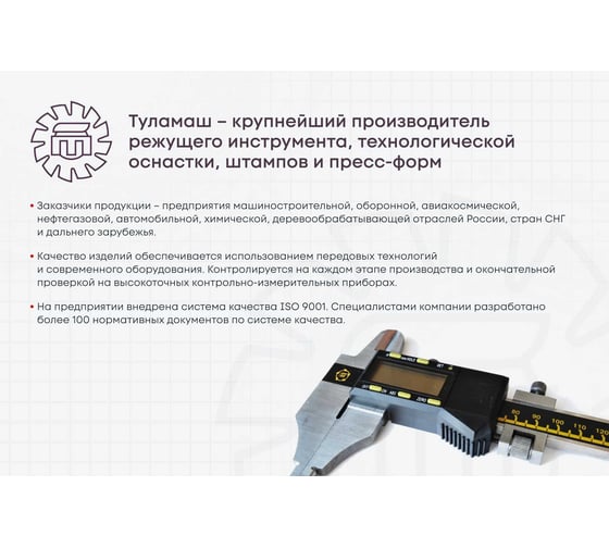 Штангенциркуль Туламаш ШЦ-2-500 0.1 губки 100 мм 146369