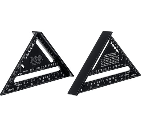 Универсальный кровельный угольник STAYER Rafter 5-в-1 170 мм 34306-17