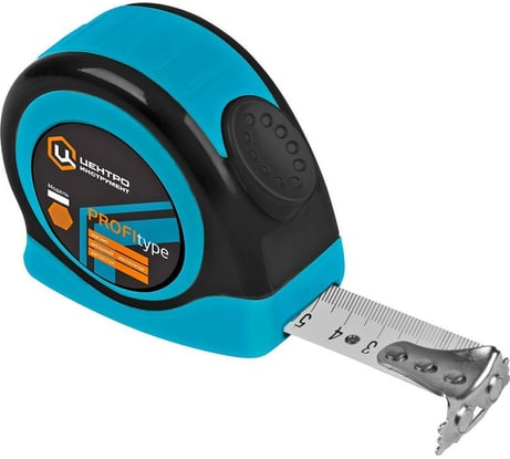 Профессиональная магнитная рулетка Центроинструмент с автостопом 1224-3-19