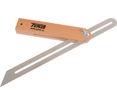 Малка деревянная 200 мм со стальной пластиной PINIE 40-6