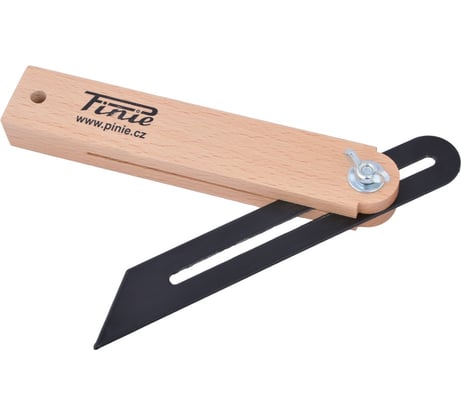 Малка деревянная 350 мм со стальной пластиной PINIE 40-7