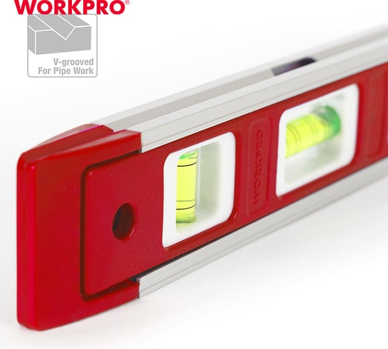 Уровень WORKPRO Торпедо 225 мм, магнитный, 3 глазка WP262026