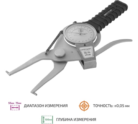 Нутромер МЕГЕОН индикаторный 80075 к0000013254
