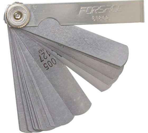 Набор щупов Forsage 26пр, 0,038-0,635мм ,в блистере F-61802(9817)