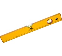 Строительный уровень, 2 глазка, 400 мм MOS 17961М