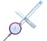 Индикатор ИЧП Rubankov igaging стрелочный, на держателе для паза t-track, 0-11 inch М00018746 1