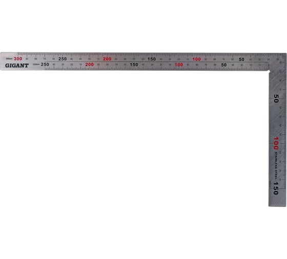 Цельнометаллический угольник 300 мм Gigant GSS-13050