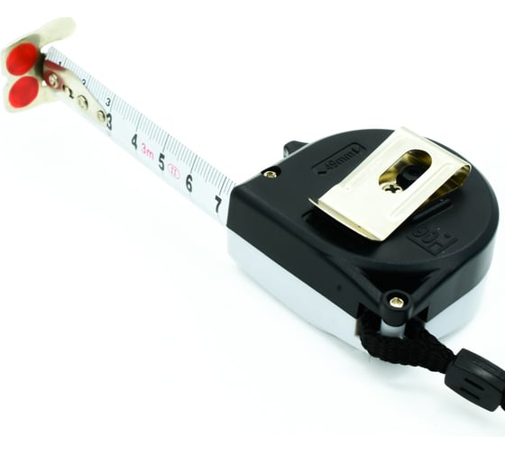 Измерительная рулетка RITTER Compact 3 м, 16 мм, магнит, двухсторонняя, нейлон HT503316