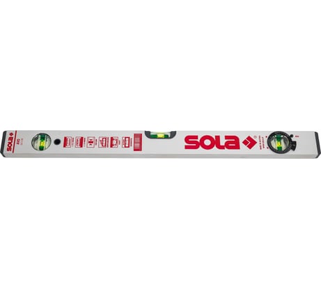 Уровень (L=60 см, 3 глазка) SOLA AVD 60 01120801