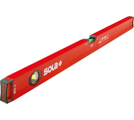 Уровень (L=80 см, 2 глазка) SOLA BigX 80 01371101