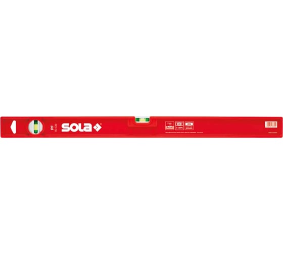 Уровень SOLA PF 50 пластиковый, L=50 см, 2 глазка 01412701