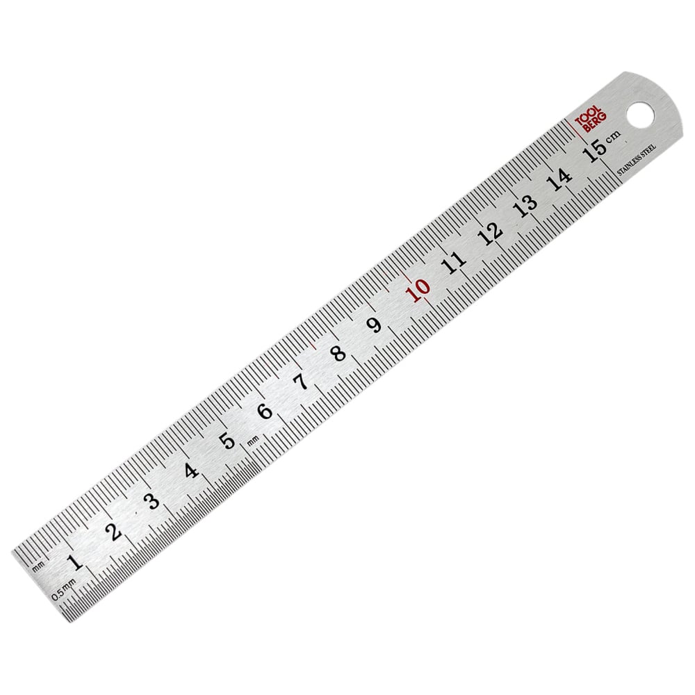 Линейка Toolberg нержавеющая сталь, 150 мм Лк-00005069 - выгодная цена ...