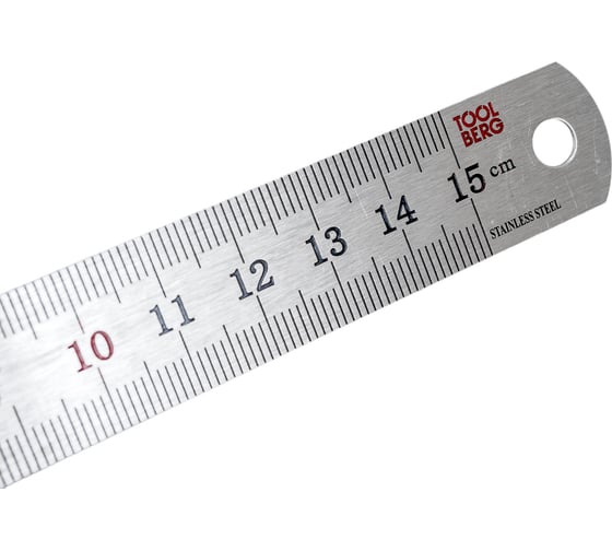 Линейка Toolberg нержавеющая сталь, 150 мм Лк-00005069