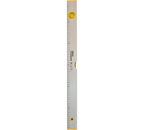 Уровень, 1200 мм, 2 глазка Biber Стандарт 40325 тов-084705