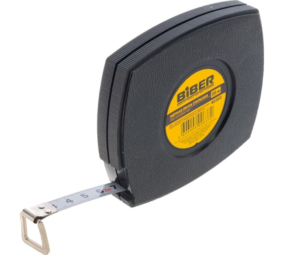 Мерная лента (стальная) 20м Biber 40202 тов-049308