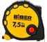Рулетка (обрезиненный корпус, 7.5 м х 25 мм) Biber STANDART 40094 тов-173013 3