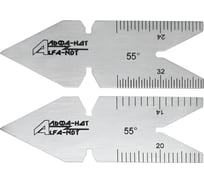Шаблон для заточки резьбовых резцов 55 (с первичной калибровкой) АЛЬФА-НДТ УП-00003631 27705732