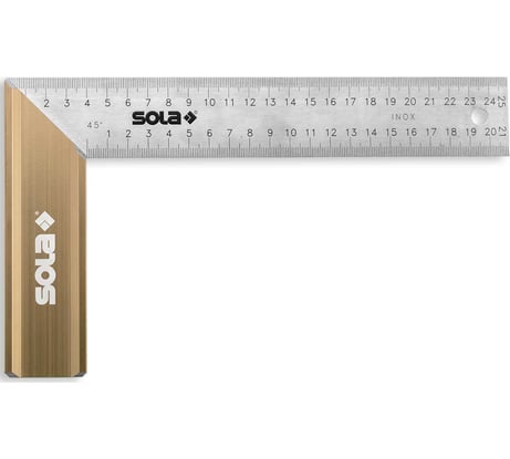 Столярный угольник (алюминий 350х170 мм) SOLA SRB 350 56012301