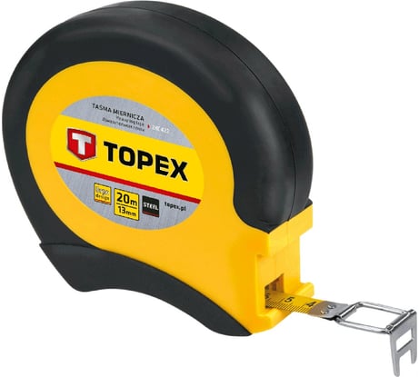 Измерительная стальная лента 20 м TOPEX 28C422