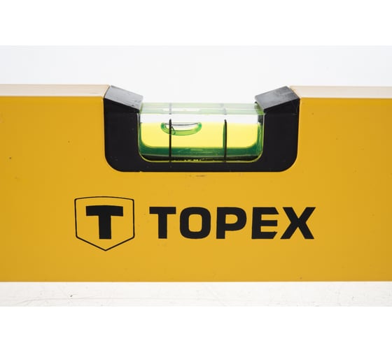 Алюминиевый уровень (тип 500, 120 см, 2 глазка) TOPEX 29C505