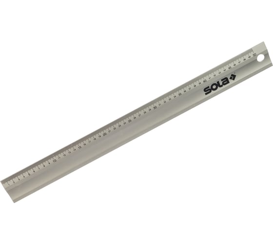 Алюминевая профильная линейка 500 мм SOLA LAB 500 56100401