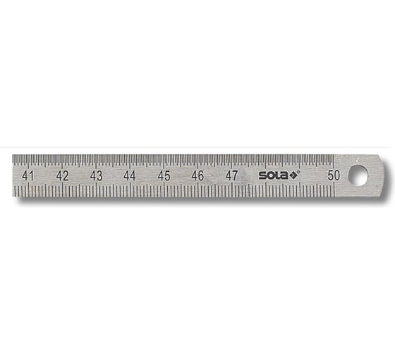 Стальная гибкая линейка 500 мм SOLA LSS 500 56103401