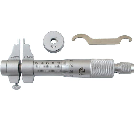 Микрометр для внутренних измерений CNIC 452-105 5-30 мм, 0.01, твердосплавные измерительные поверхности  35178 1