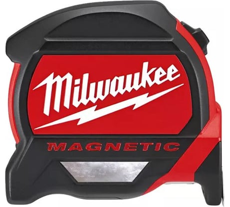 Рулетка (ширина 27мм) магнитная 8 м-26 фт Milwaukee ПРЕМИУМ 48227225