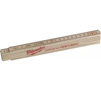 Складной метр 2м (деревянный, тонкий) Milwaukee 4932459303