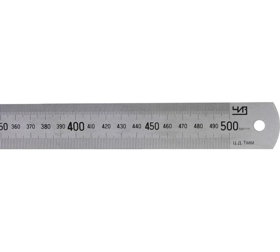 Линейка измерительная (металл) 500х30 ЧИЗ 45684