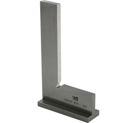 Поверочный угольник (60х40, класс 1) ЧИЗ УШ 42091