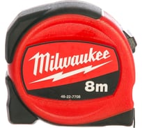 Рулетка 8м, ширина 25мм Milwaukee SLIM 48227708