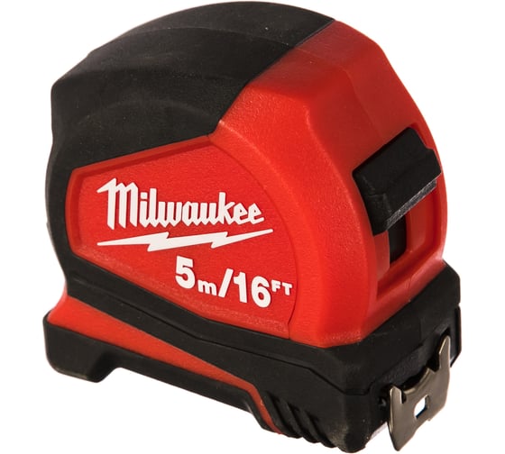 Рулетка 5м-16фт, ширина 25 мм Milwaukee Pro 4932459595 1