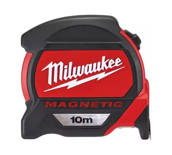 Магнитная рулетка 10м, ширина 27мм Milwaukee ПРЕМИУМ 48227310 1