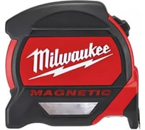 Магнитная рулетка 5м-16фт, ширина 27мм Milwaukee ПРЕМИУМ 48227216