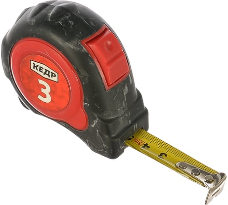 Рулетка с автостопом КЕДР 3м х 16мм 018-0316 23453