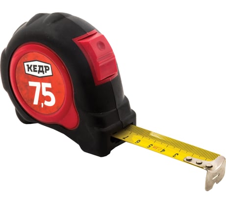 Рулетка с автостопом КЕДР 7.5м х 25мм 018-0725 23457
