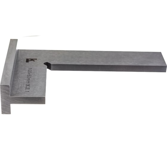Угольник (поверочный, 100х60, класс 1) КАЛИБРОН УШ 132006