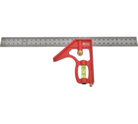 Угольник WOODWORK 300 мм, с подвижной базой PTR-300