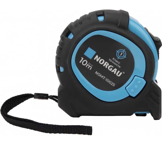 Измерительная рулетка NORGAU 10 м, тип NSMT-10025 044056100