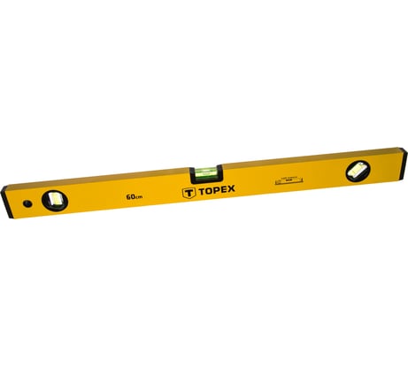 Уровень, алюминиевый магнитный 60 см, 3 глазка TOPEX 29C572
