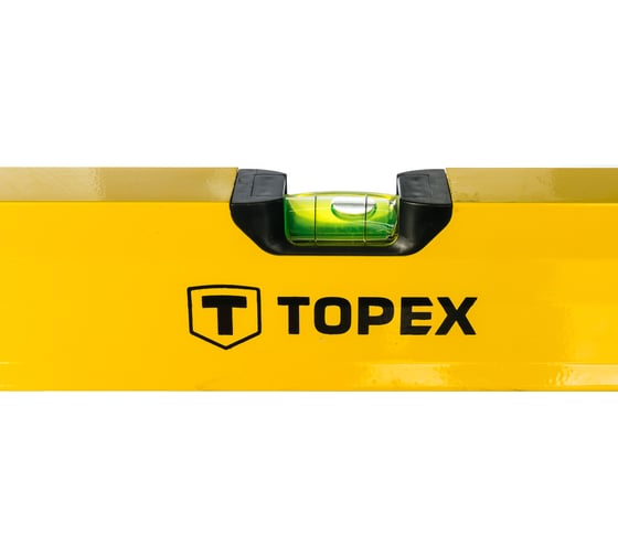 Уровень, алюминиевый, 200 см, 3 глазка, ручки TOPEX 29C637