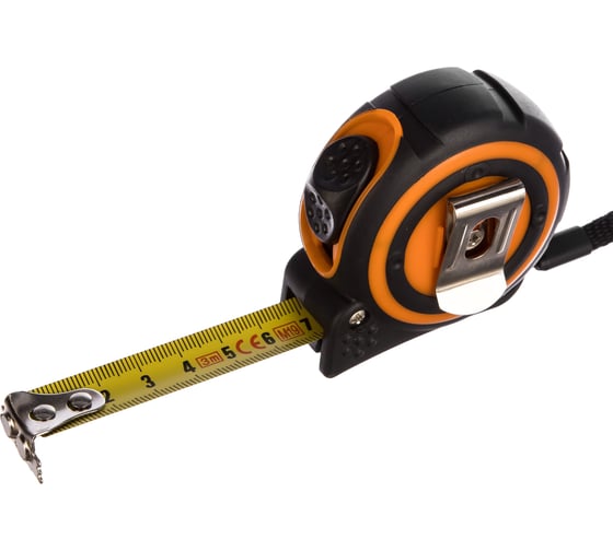 Рулетка NEO Tools двухкомпонентный корпус стальная лента 3 м x 19 мм магнит 67-183