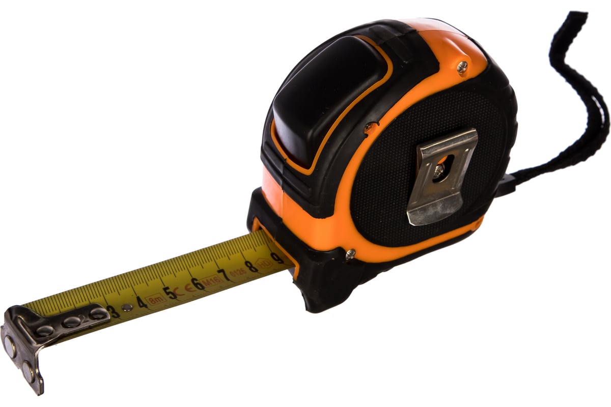 Рулетка NEO Tools двусторонняя стальная лента 8 м x 25 мм магнит 67-198 ...