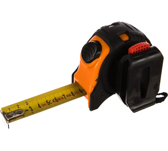 Рулетка NEO Tools стальная лента 5 м x 25 мм c автостопом 67-205
