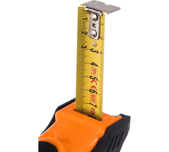 Рулетка NEO Tools стальная лента 8 м x 25 мм c автостопом 67-208