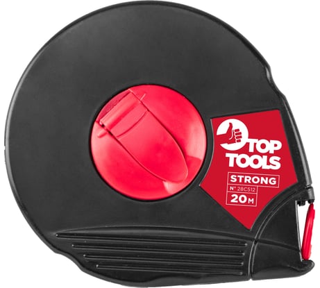 Измерительная лента, стекловолокно, 20 м Top Tools 28C512