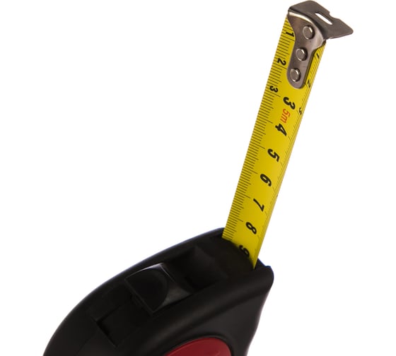 Рулетка Top Tools стальная лента с кнопкой паузы 5 м x 19 мм 27C315